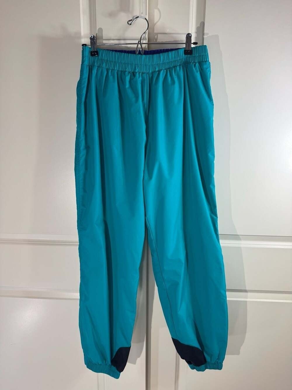 Vintage 90s Columbia Sportswear Men's Nylon Snow Ski Pants Teal Size L